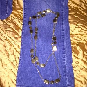 KH Collection Gold-Tone Long Necklace